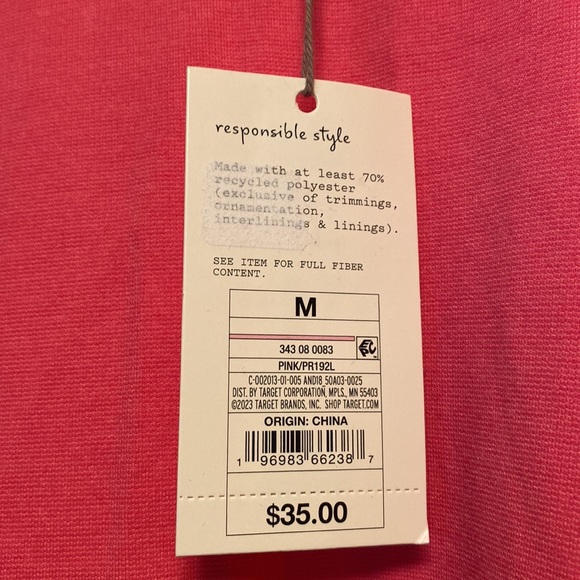 Brand New A New Day Pink Sleeveless Maxi Dress…size M - Picture 6 of 6